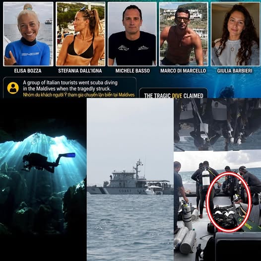 HEARTBREAKING: The husband of Italian Professor Monica Montefalcone is IN UTTER SHOCK after witnessing the death of his highly experienced wife inside an underwater cave in the Maldives, asserting, ‘It wasn’t her fault, it was definitely a system failure that caused 5 people to be swallowed by the ocean.’