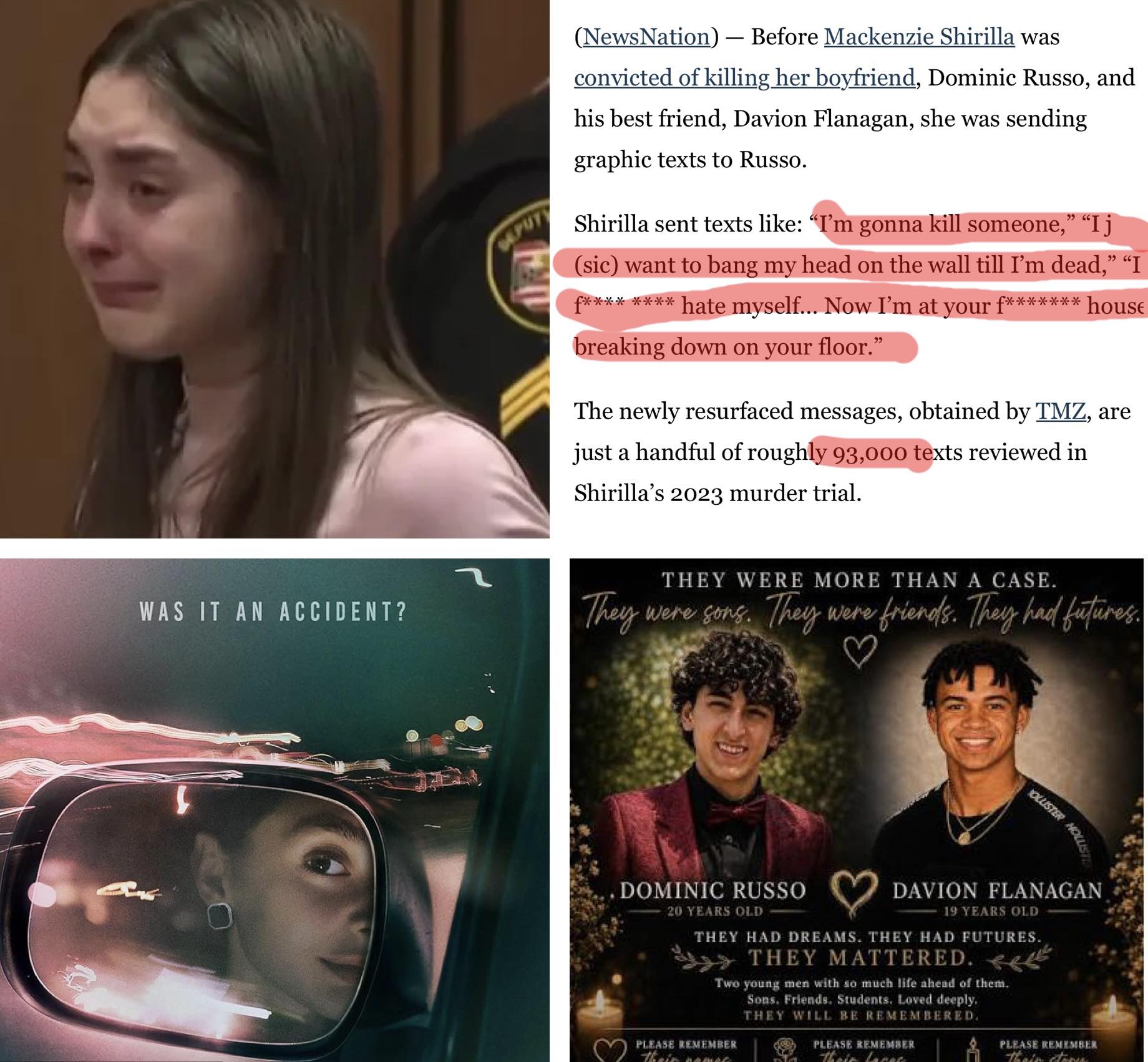 Believing the police did not turn on their Bodycams, MacKenzie Shirilla’s father honestly confessed one thing right when MacKenzie was hospitalized; however, when going to court, the killer’s shameless parents lied and defended their daughter, but REAL LIFE IS FULL OF SURPRISES