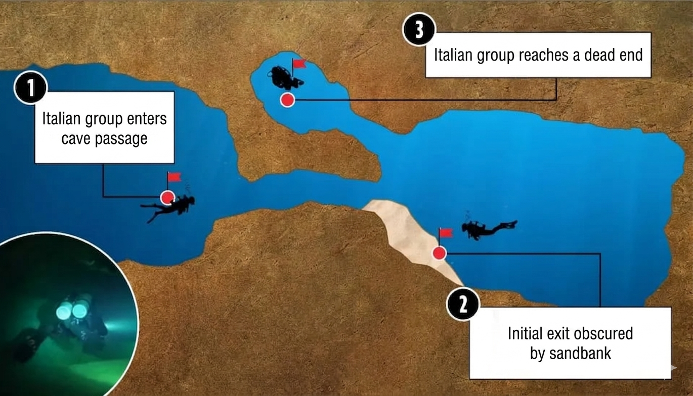 OFFICIAL: The terrifying sand wall inside the death cave in the Maldives has killed 5 Italian divers, the investigation results shock the entire world, finally finding a REASON that could not be more heartbreaking.