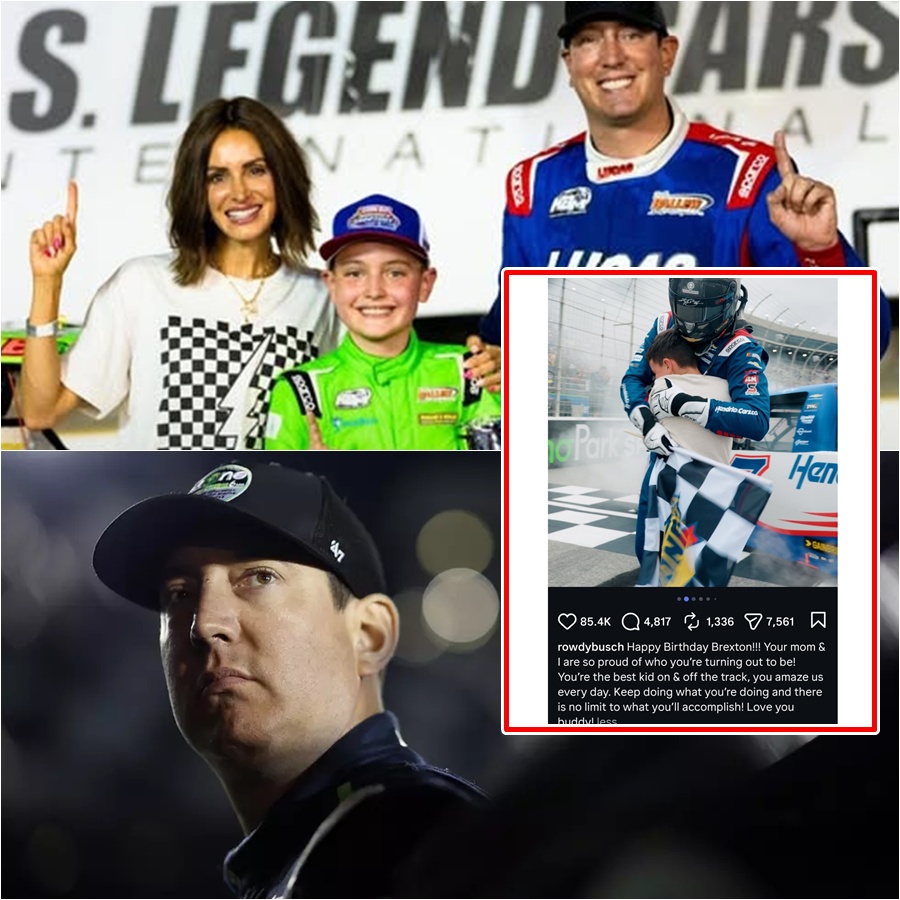 Behind the Wheel of a Legend: The Heartbreaking Yet Poignant Words of Kyle Busch’s Son About That Fateful Moment and the World’s Greatest Father