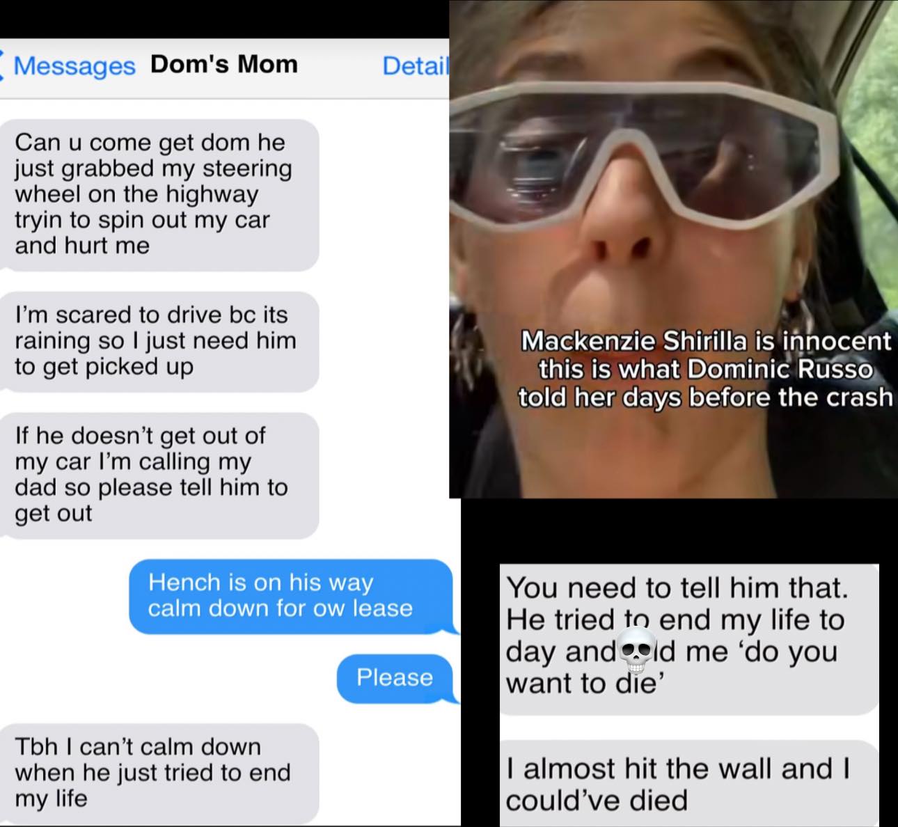 BEHIND 30,000 TEXT MESSAGES OF LOVE AND HATE: WAS MACKENZIE SHIRILLA MANIPULATED, OR WAS SHE “PLAYING THE VICTIM” BEFORE THE FATAL 100-MPH CRASH?