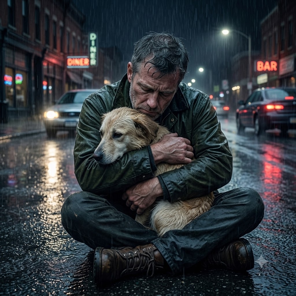 A man rescued an abandoned puppy and cared for it for five years