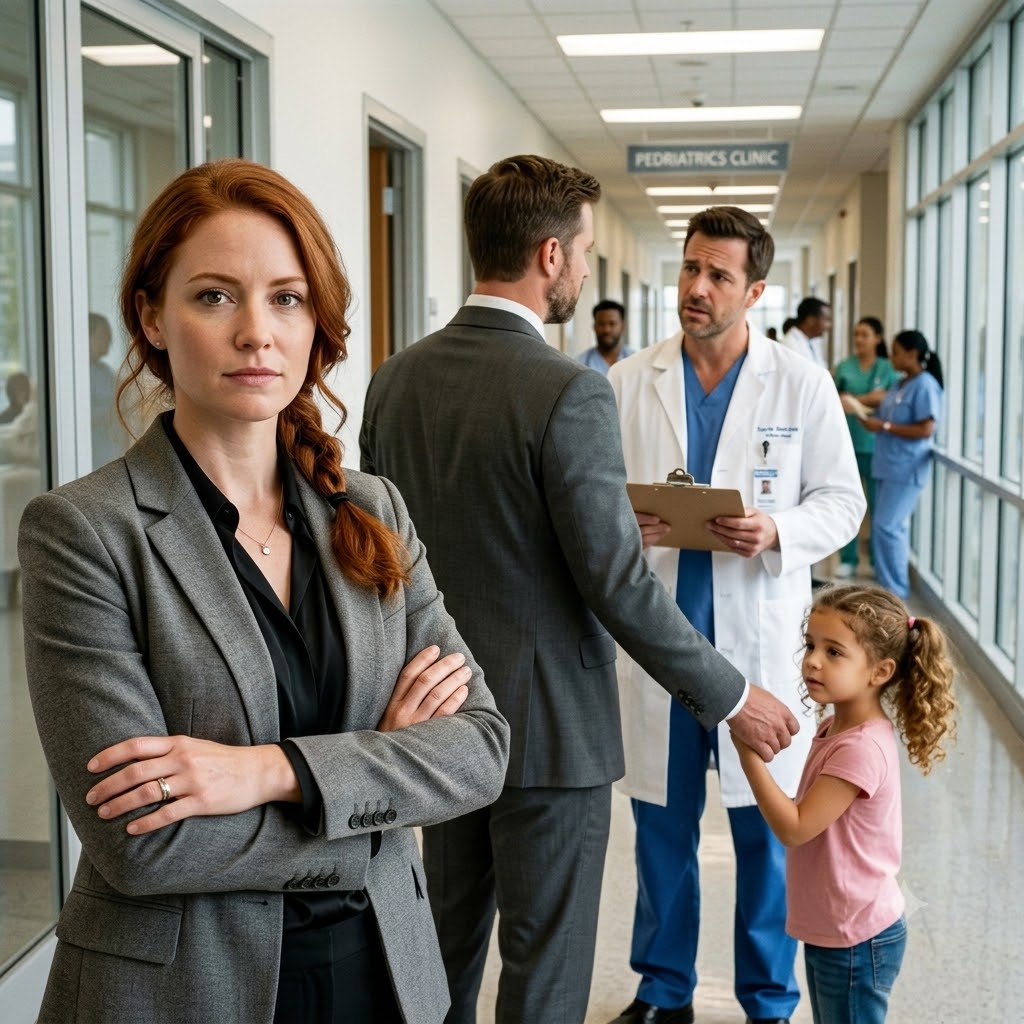 One year after the divorce, i ran into my ex-husband at the hospital