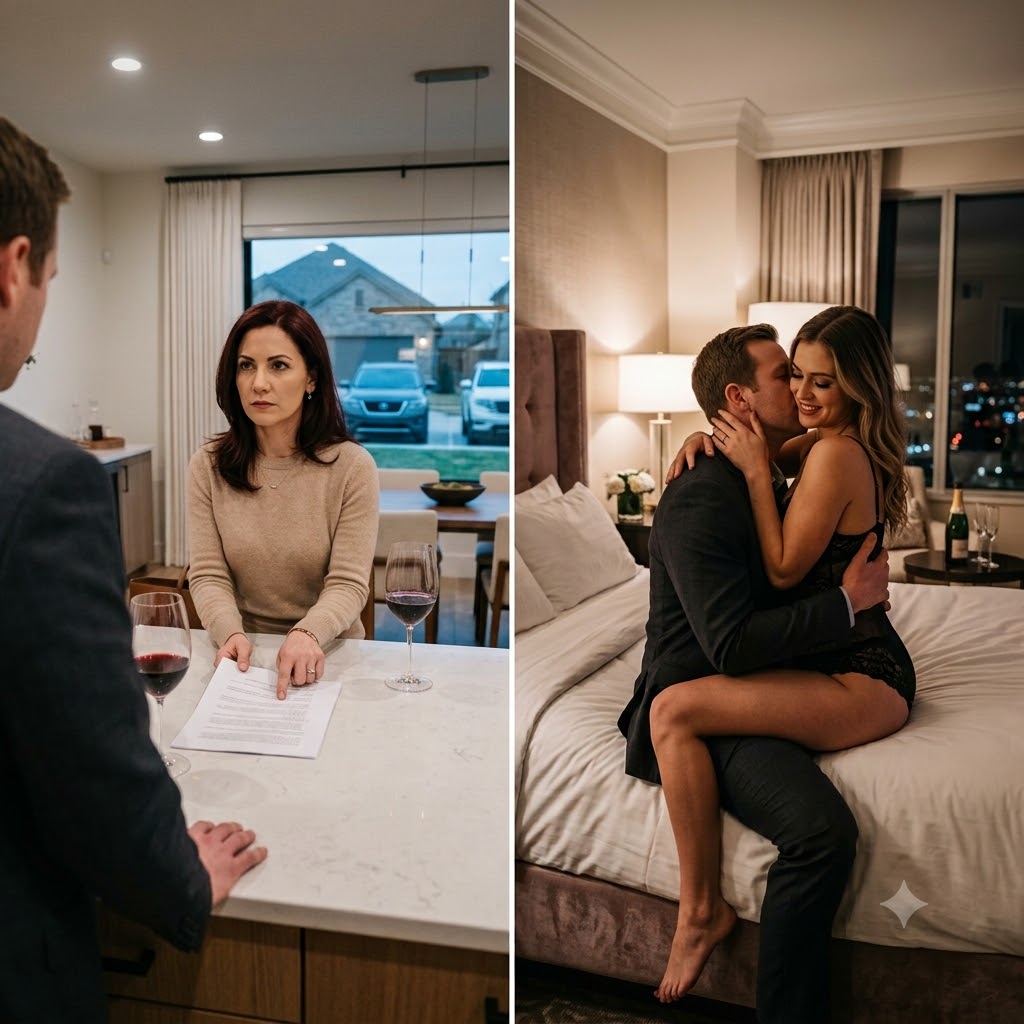 Two passionate months with my “naive” mistress, and I was left frozen in terror when my wife laid a single sheet of paper on the table.