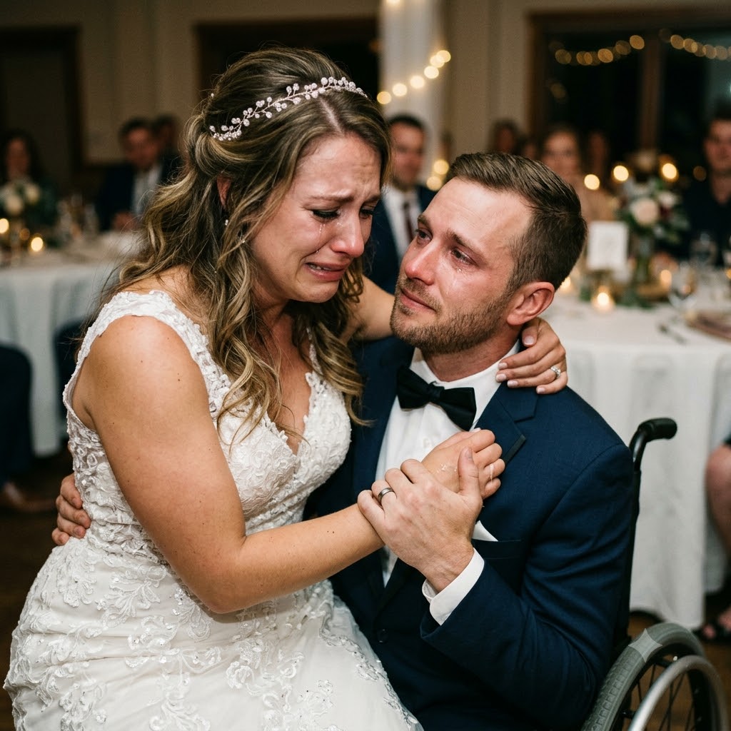 At 40, I Closed My Eyes and Married a Man with a Disabled Leg Just to Get It Over With—On Our Wedding Night, My Hands Trembled as I Pulled Back the Blanket, Only to Uncover an Unbelievable Truth… 