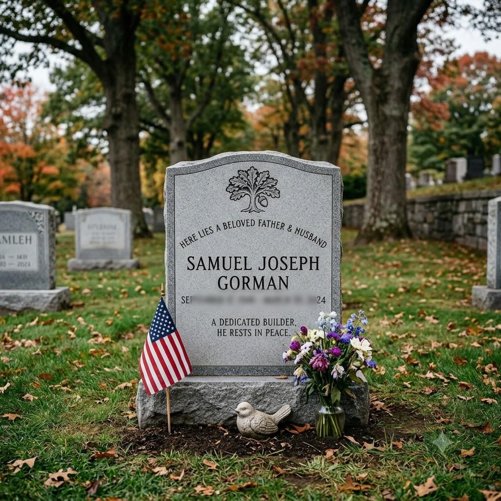 I visited my husband’s grave on the fifth anniversary of his death and found a black bag on it — my knees buckled when I opened it.
