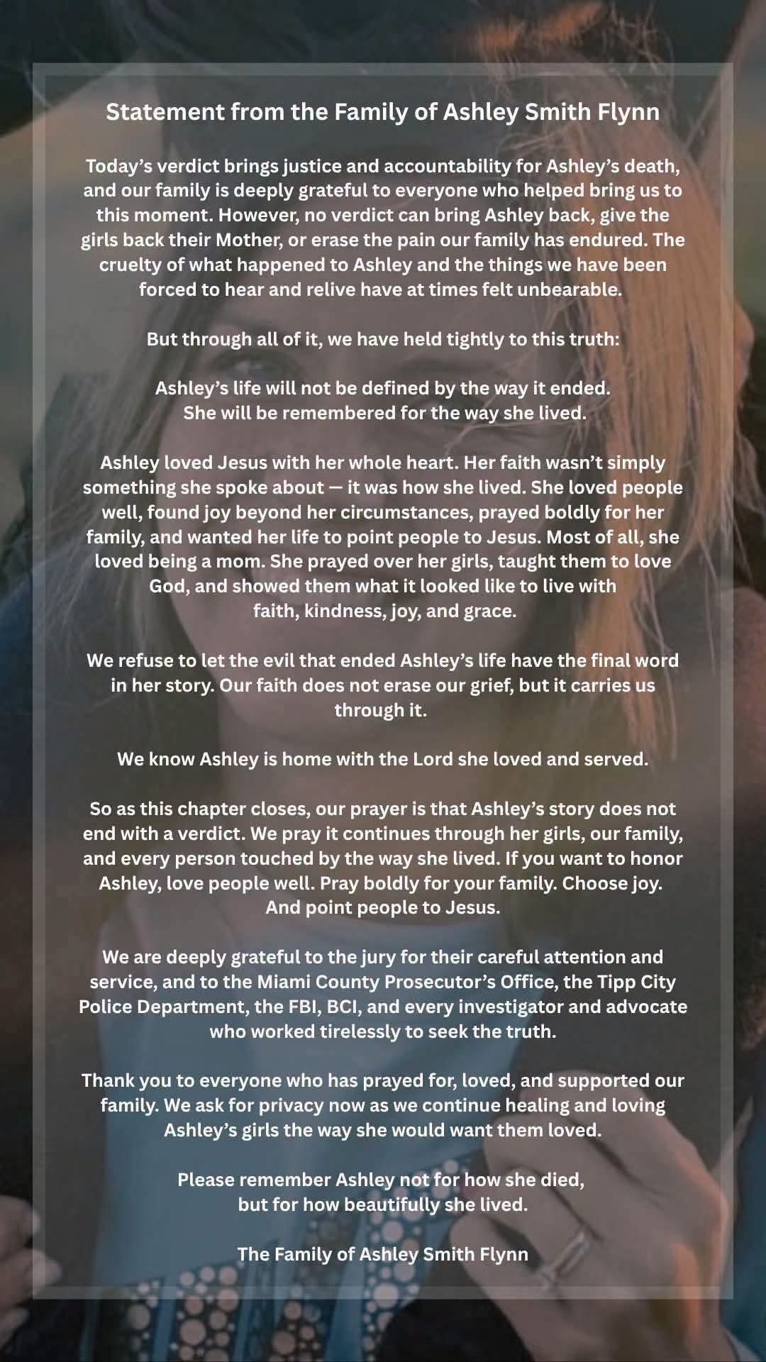 Unable to stomach such disgusting double-dealing, Ashley Flynn’s family has officially issued a statement regarding Caleb Flynn’s appeal, vowing to take aggressive measures to ensure his life sentence without parole remains intact, while delivering a stern warning to Alleigha Botner: “This is far from over!”