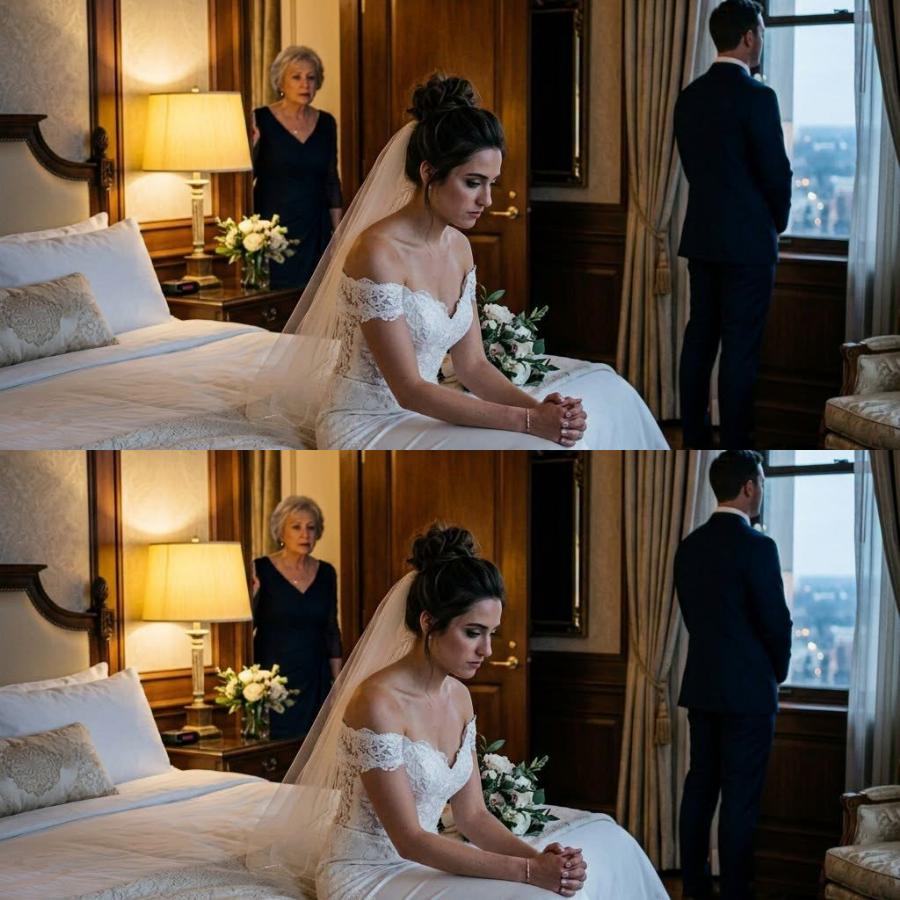 On Her Wedding Night, the Bride Refused to Leave the Guest Room. When Her Mother-in-Law Found Her, She Whispered, “He Never Truly Forgave Me.”